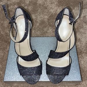 Caparros Silver Crystal High heel shoes